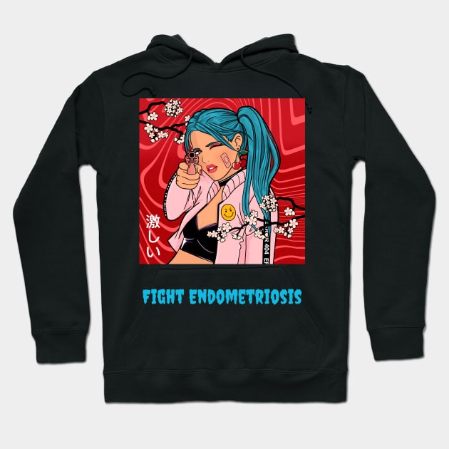 fight endometriiosis Hoodie by Zipora